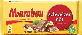 Marabou Schweizer Nöt 90g - Gottis - Swedish Candy Co.