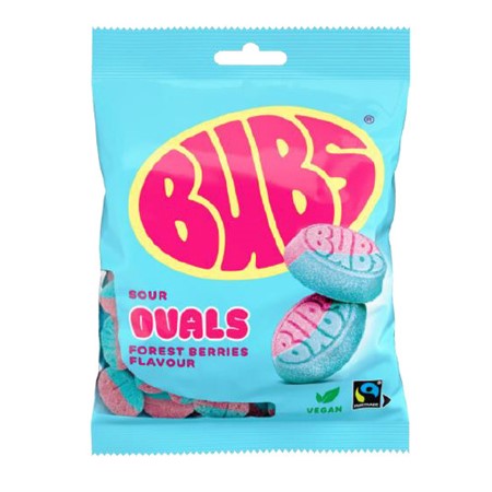 BUBS Forest Berries Ovals - Gottis - Swedish Candy Co.