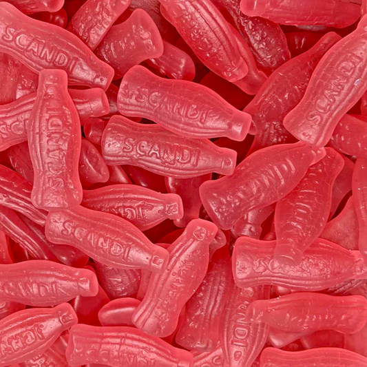 Wild Strawberry Bottles 30g - Gottis - Swedish Candy Co.