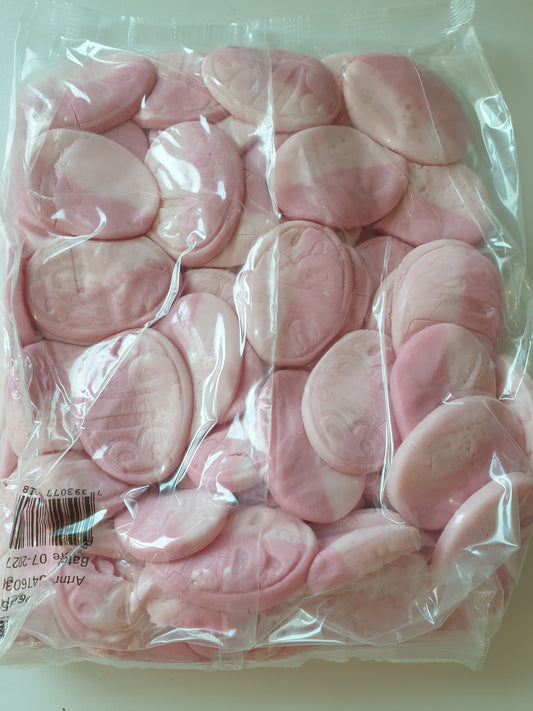 BUBS Wild Strawberry/Pomegranate Ovals (Squished) 1.4kg - Gottis - Swedish Candy Co.
